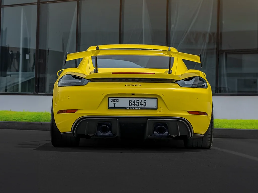 Porsche GT4 RS view 4