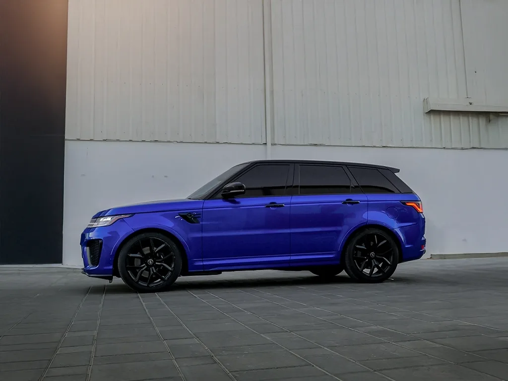 Range Rover Sport SVR Blue view 2