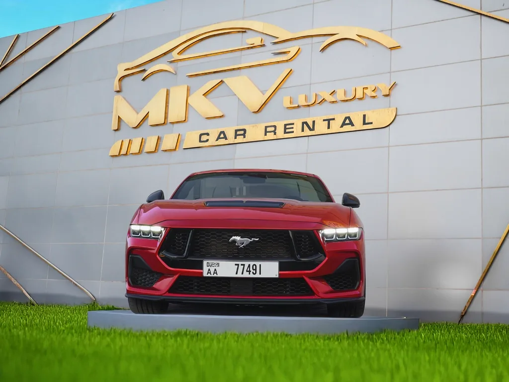 Ford Mustang GT V8 Convertible 2024 view 2