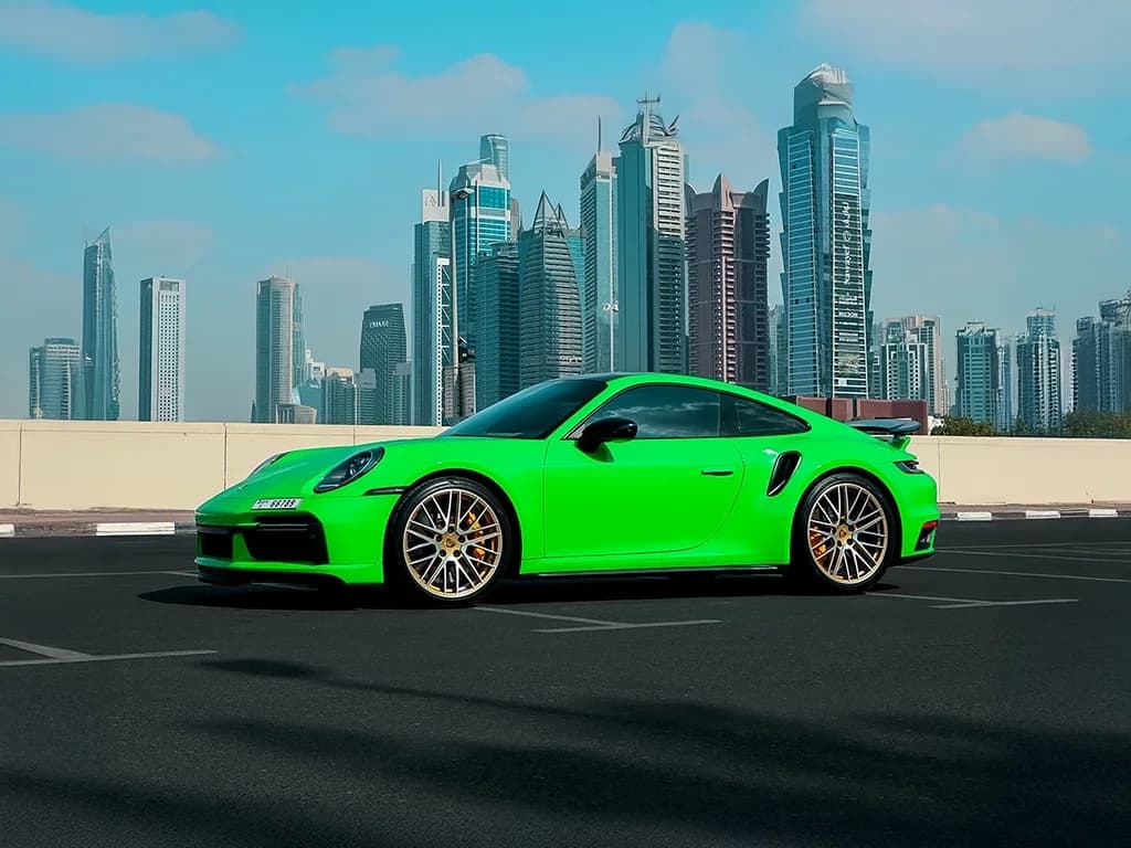 Porsche 911 Turbo view 2